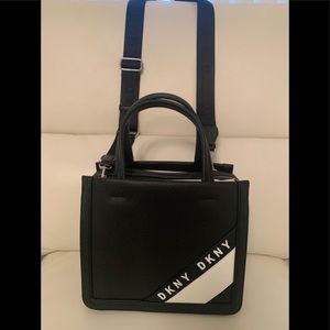 DKNY Bond Small Satchel Bag In Black